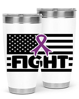 fight 145#- alzheimers- Tumbler