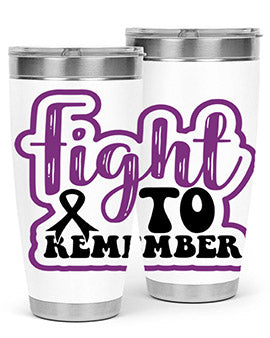 fight to remember 143#- alzheimers- Tumbler