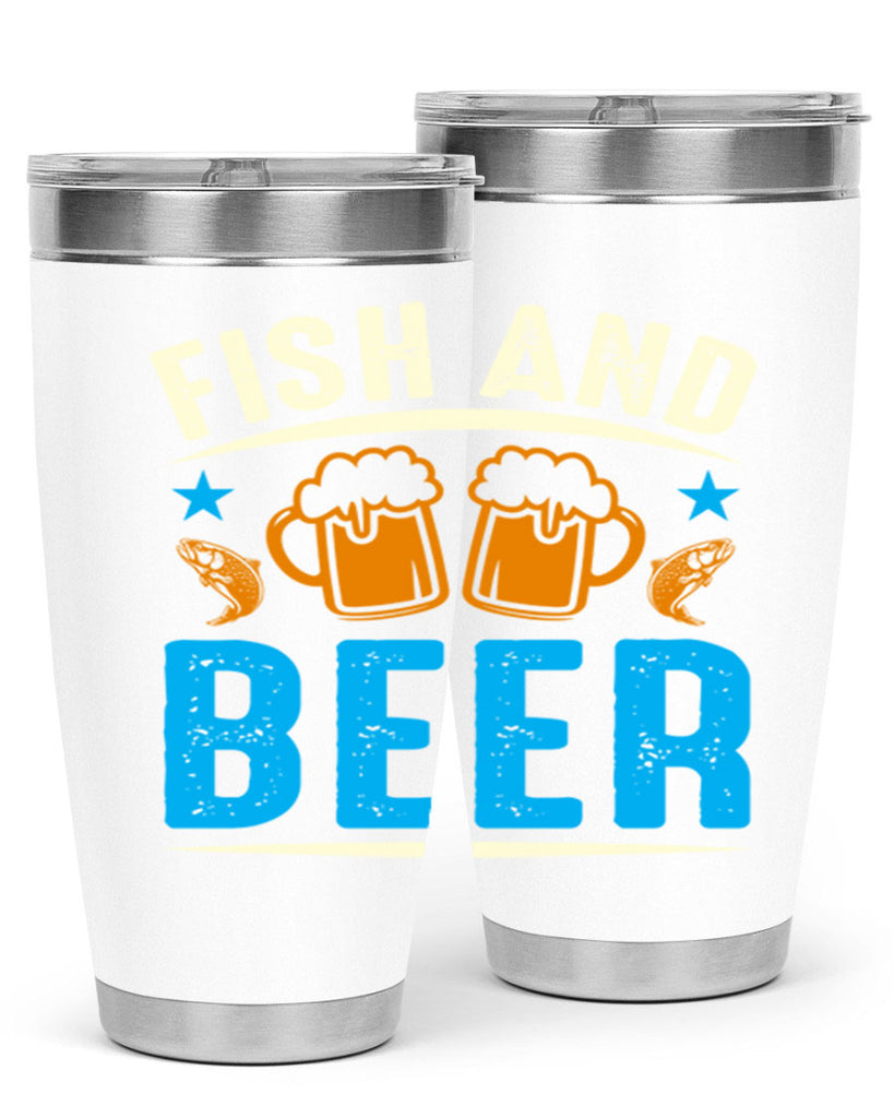 fish and beer 114#- beer- Tumbler