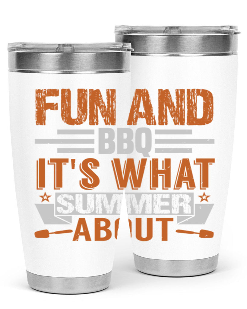 fun and bbq 44#- bbq- Tumbler