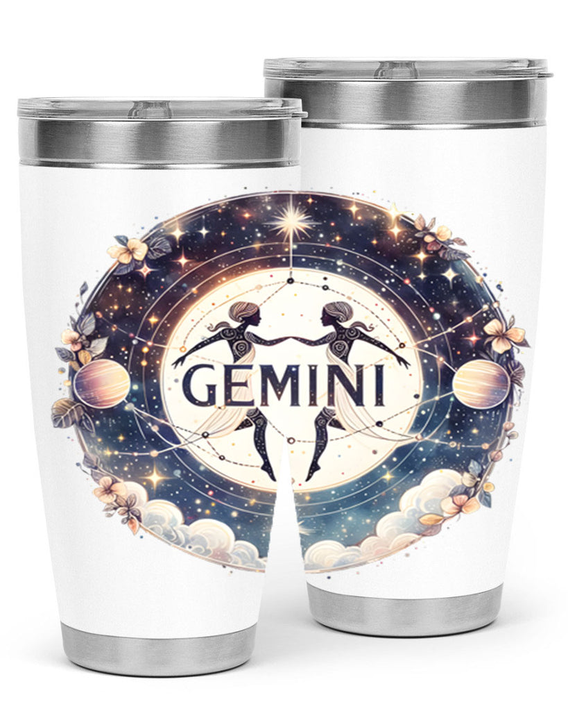 gemini 237#- zodiac- Tumbler