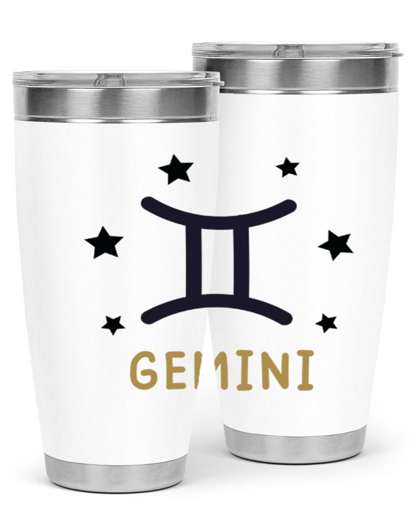 gemini 241#- zodiac- Tumbler