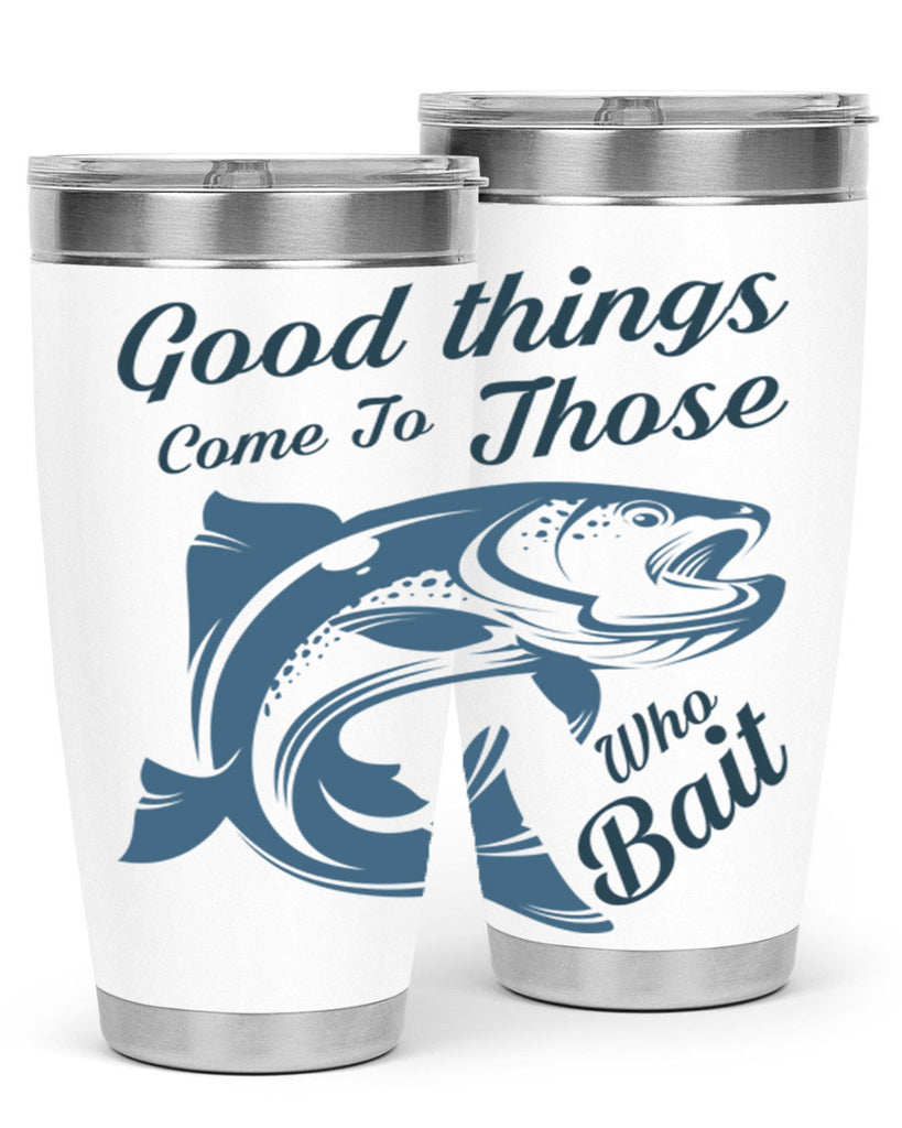 good things 127#- fishing- Tumbler