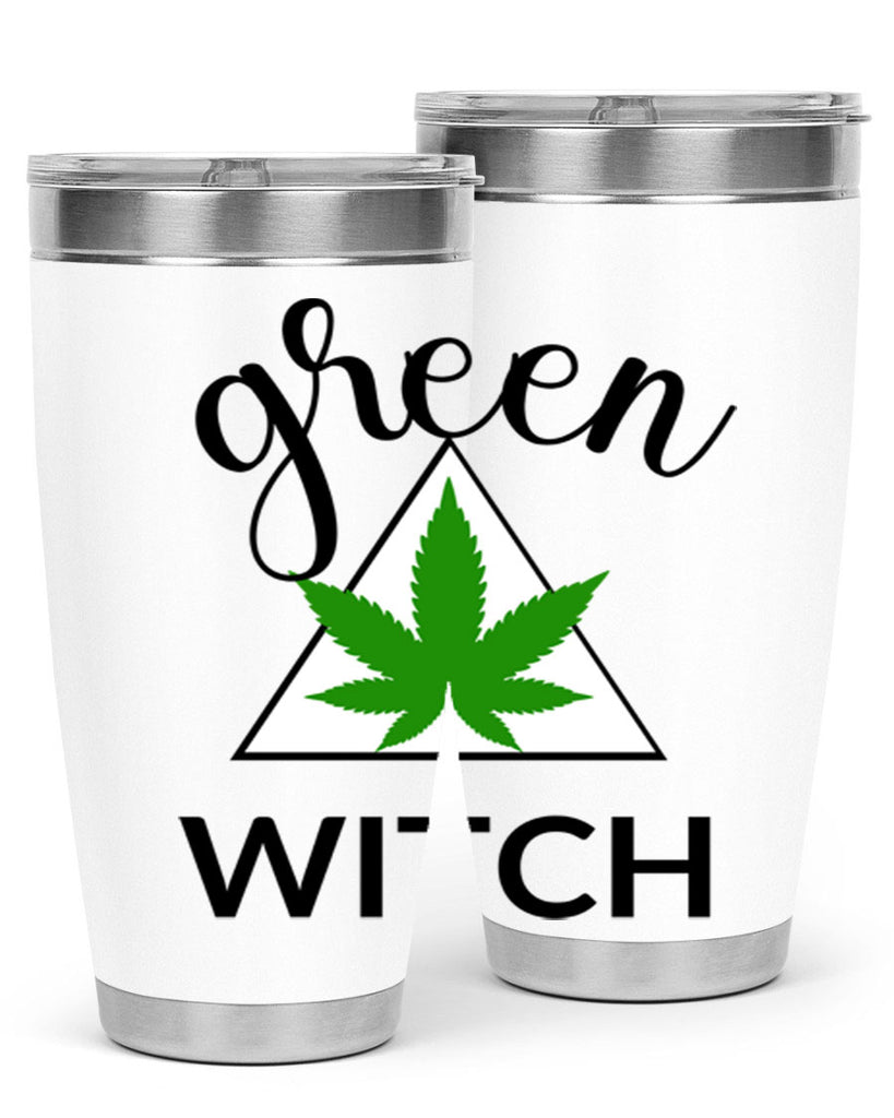 green cannabis with 98#- marijuana- Tumbler