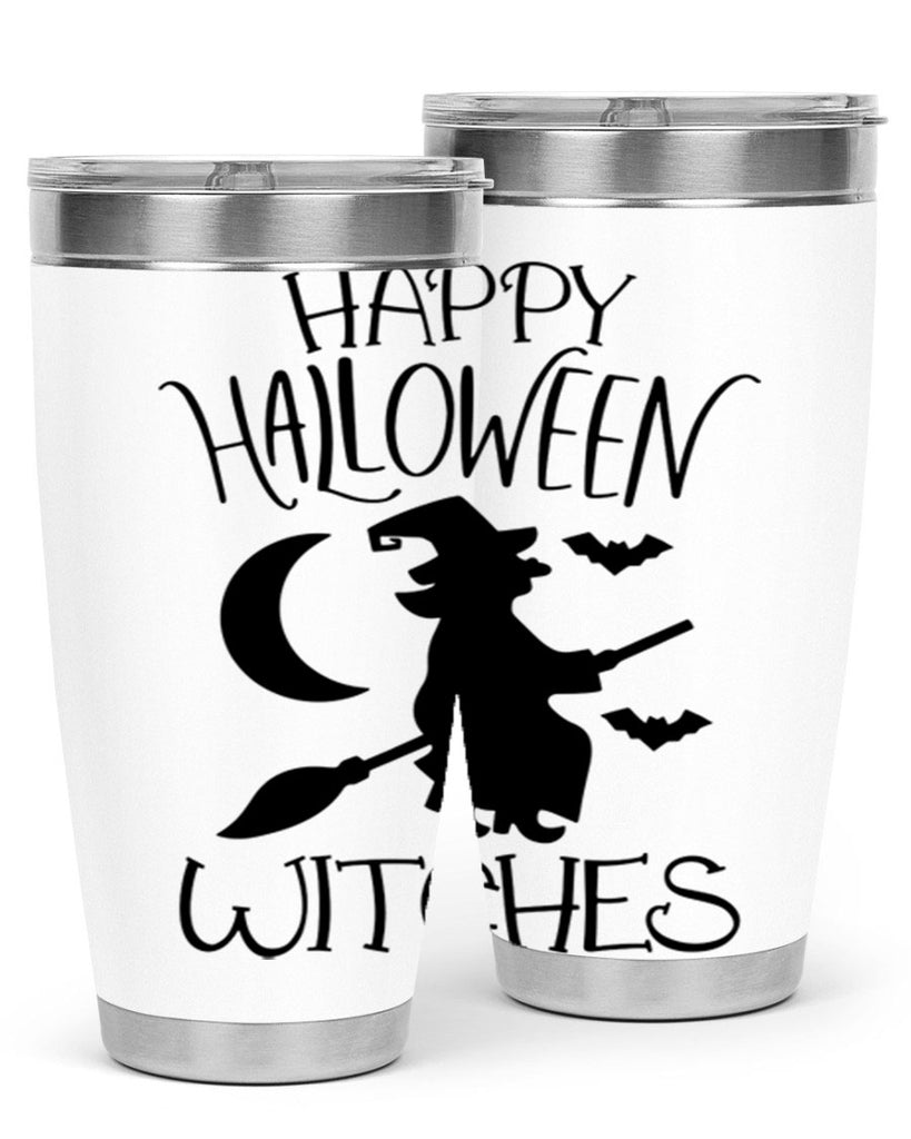 happy halloween witches 63#- halloween- Tumbler