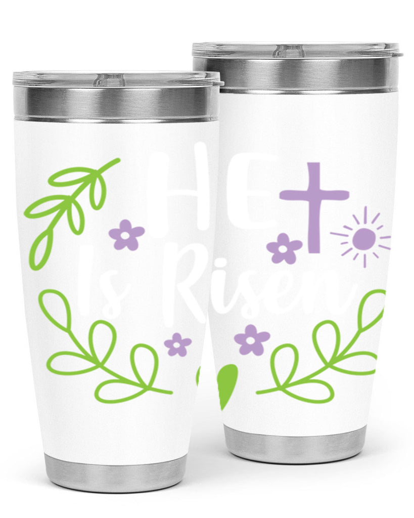 he is risen 79#- easter- Tumbler