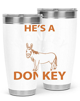 he’s a wonky donkey Style 4#- donkey- Tumbler