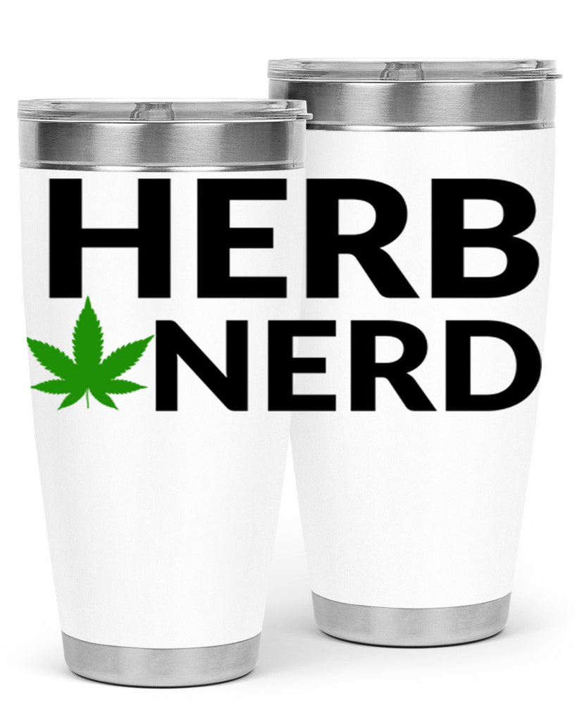 herb nerd 108#- marijuana- Tumbler