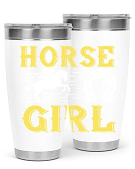 horse girl Style 51#- horse- Tumbler