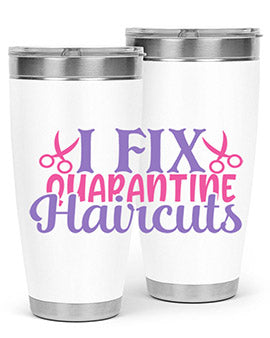 i fix quarantine haircuts Style 51#- corona virus- Cotton Tank