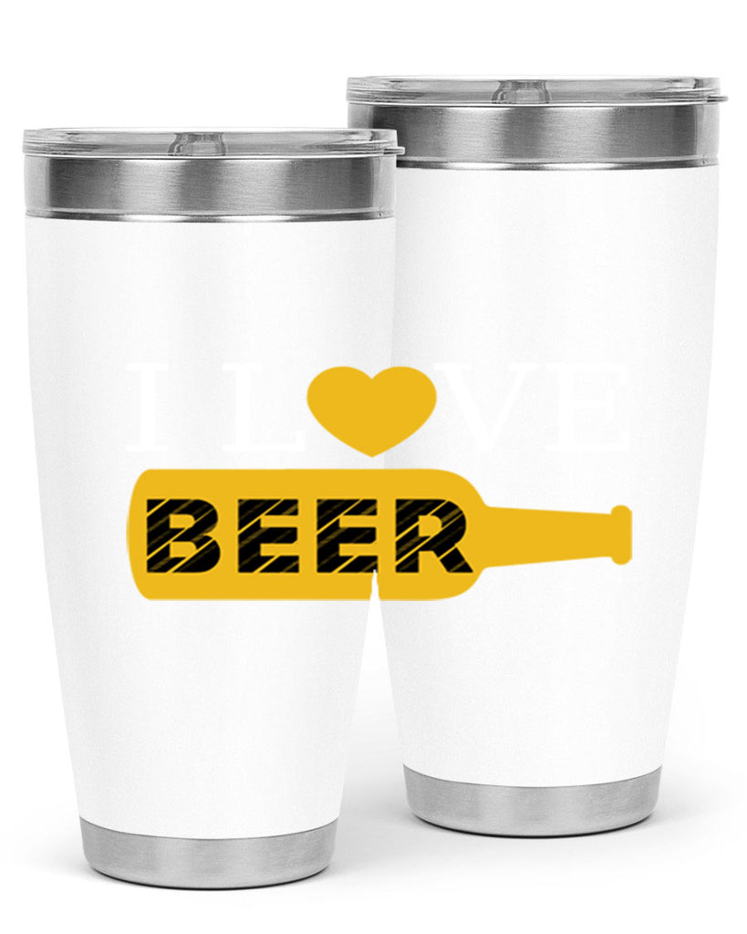 i love beer 75#- beer- Tumbler