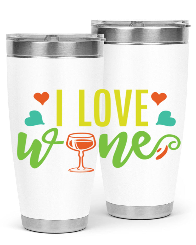 i love wine 401#- mom- Tumbler