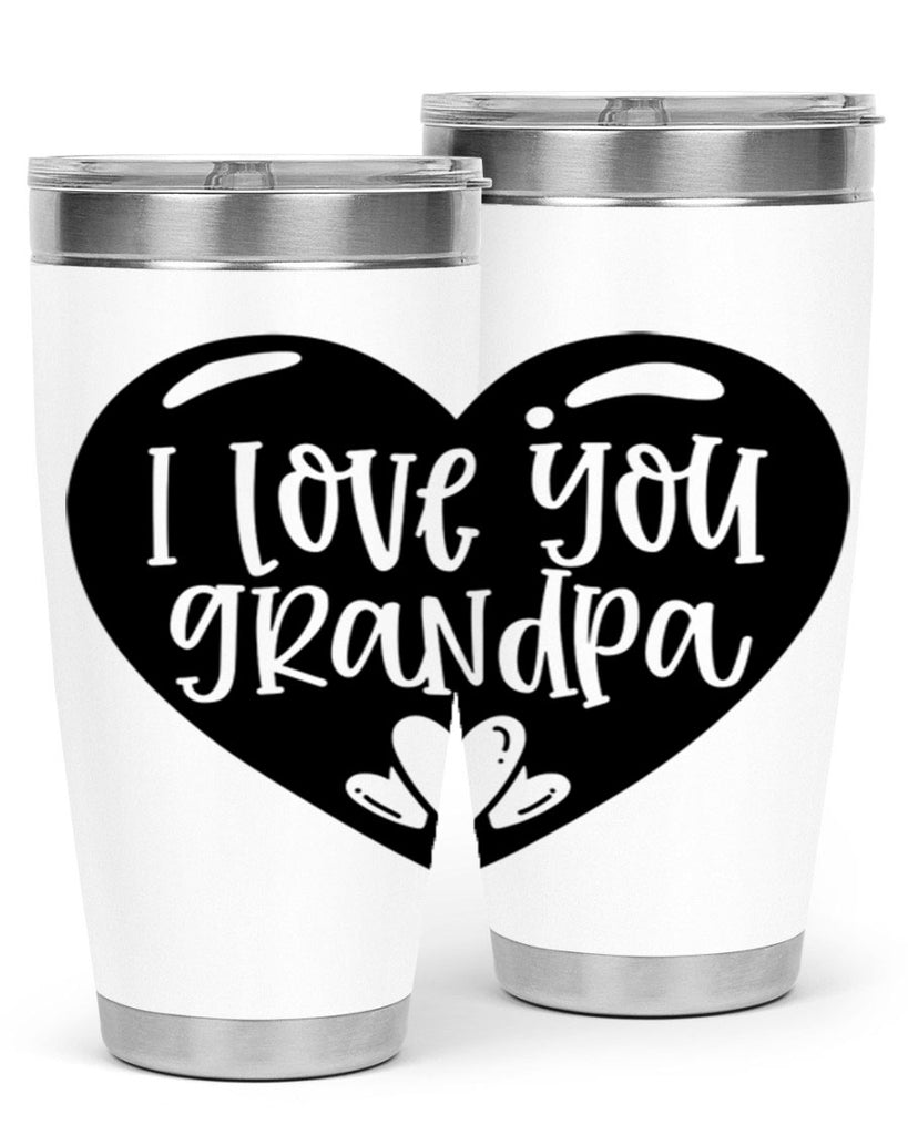 i love you grandpa 39#- fathers day- Tumbler