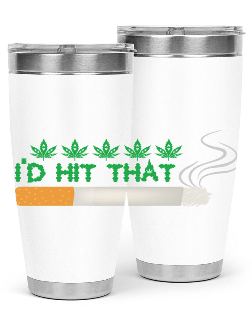 id hit that weed 142#- marijuana- Tumbler