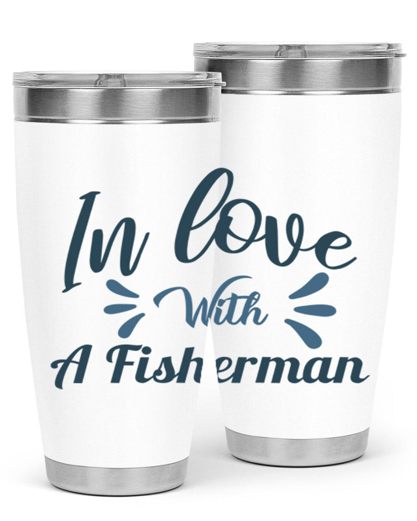 in love with 83#- fishing- Tumbler