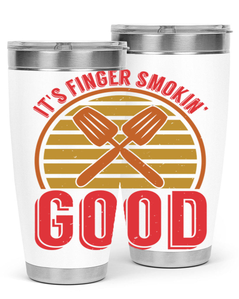 its finger smokin good 31#- bbq- Tumbler