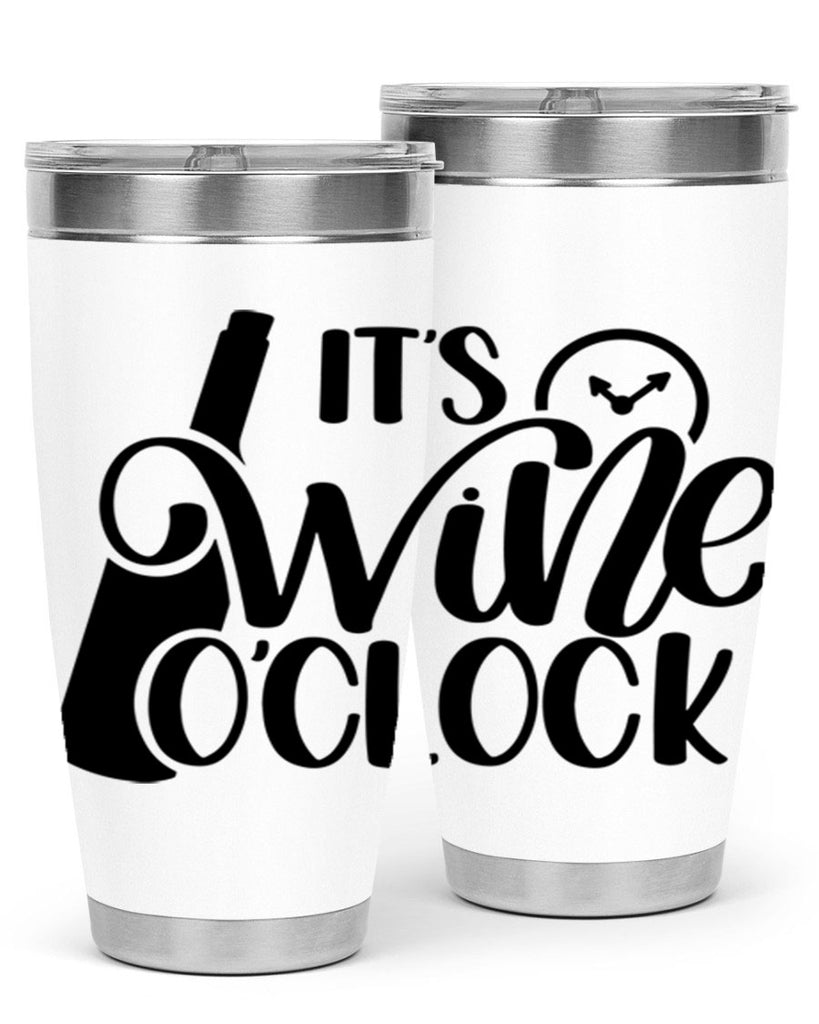 its wine oclock 47#- wine- Tumbler