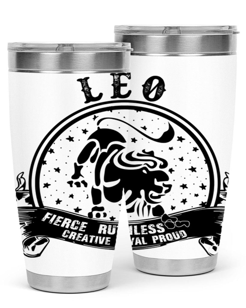 leo 17#- zodiac- Tumbler