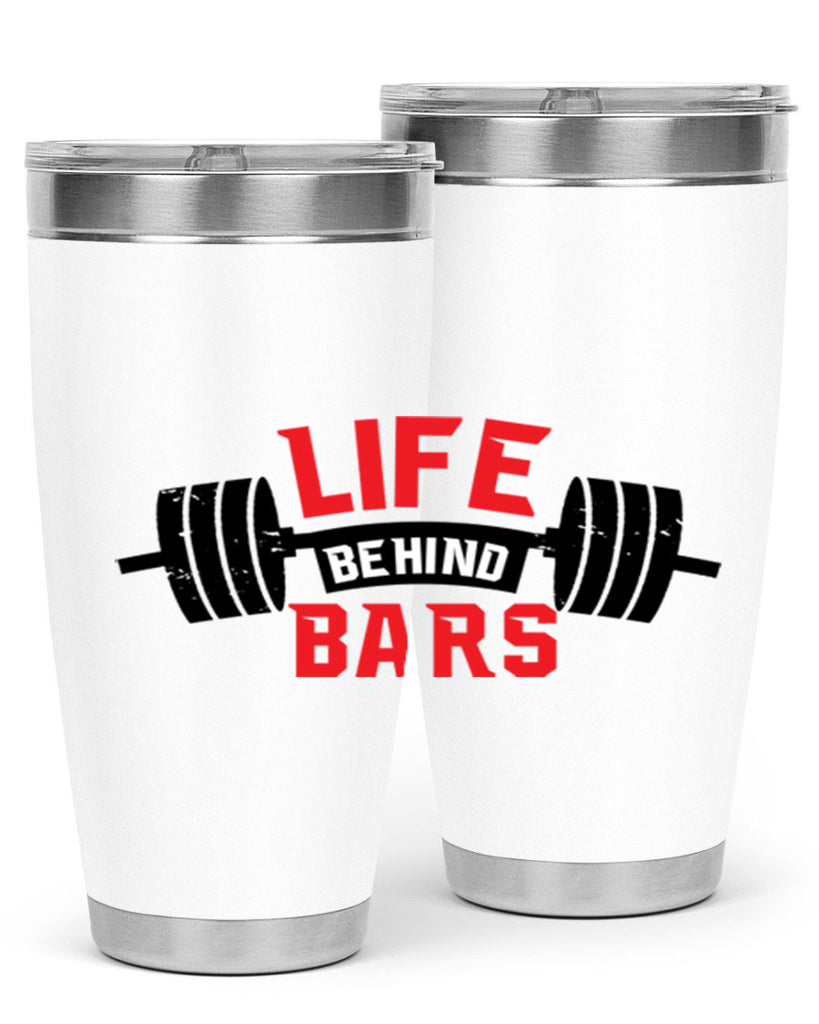 life behind bars 6#- gym- Tumbler