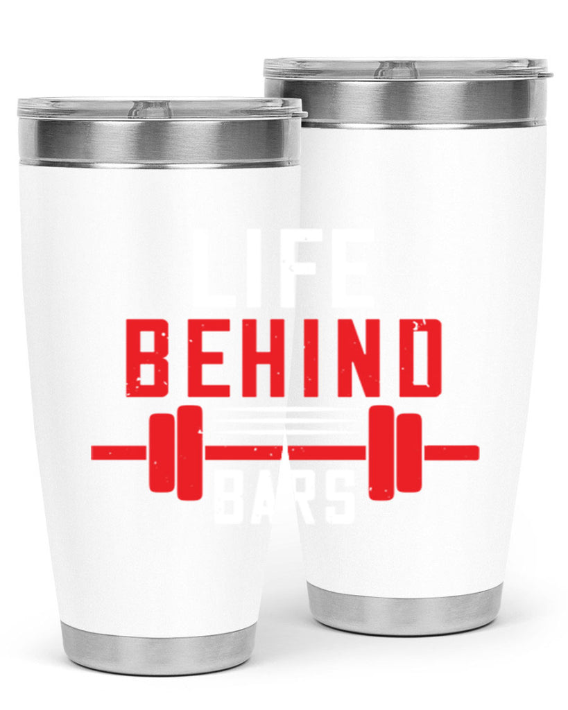 life behind bars 85#- gym- Tumbler