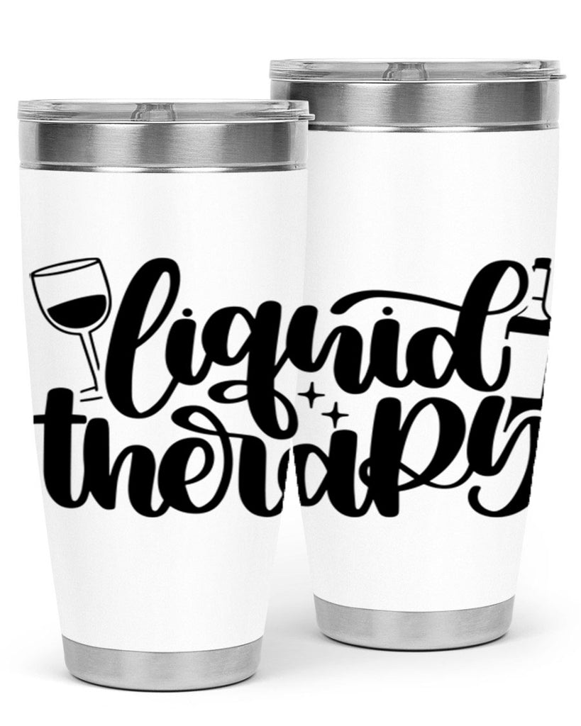 liquid therapy 45#- wine- Tumbler