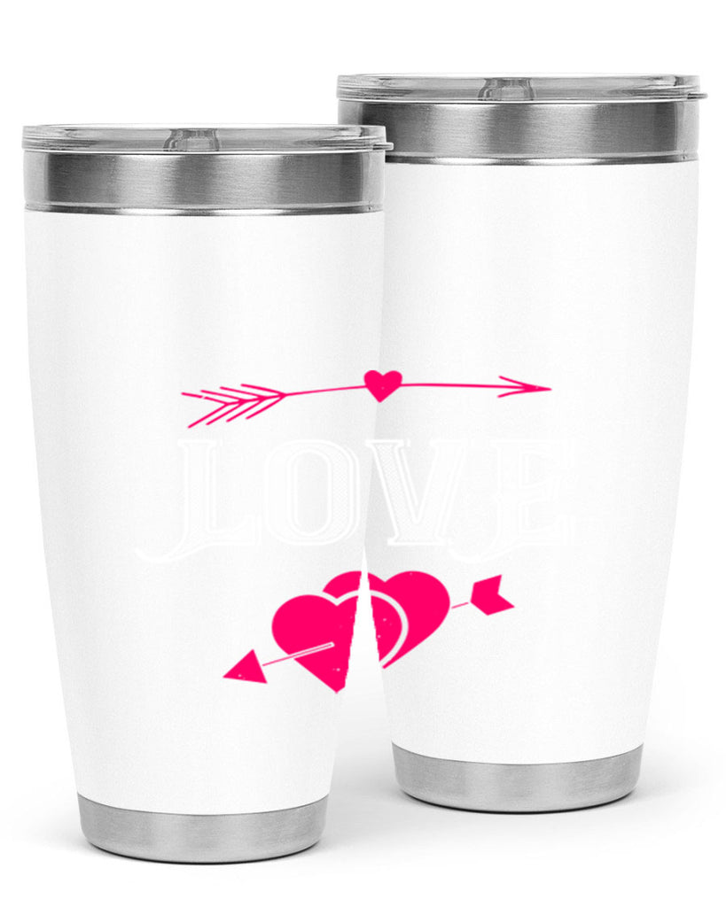 love 41#- valentines day- Tumbler