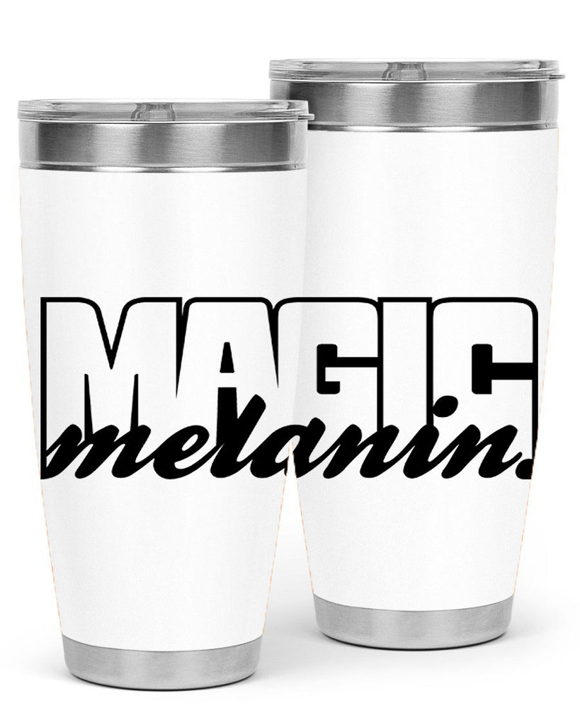 magic melanin 184#- black words phrases- Cotton Tank