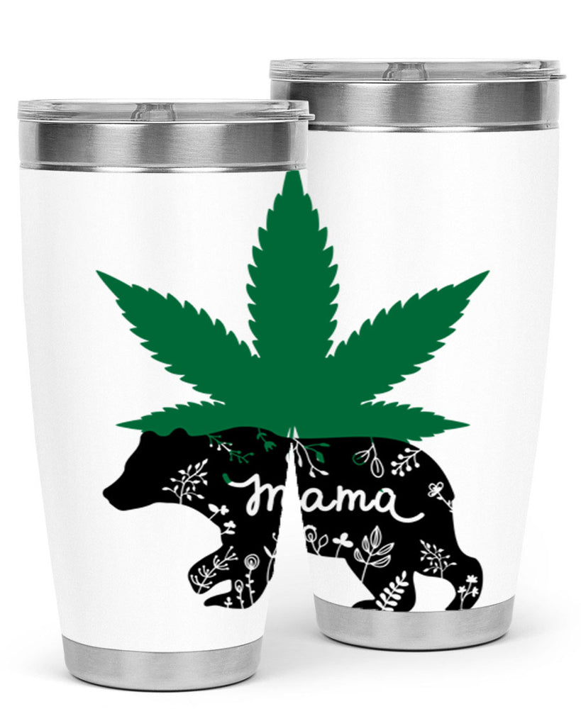 mama bear weed 196#- marijuana- Tumbler