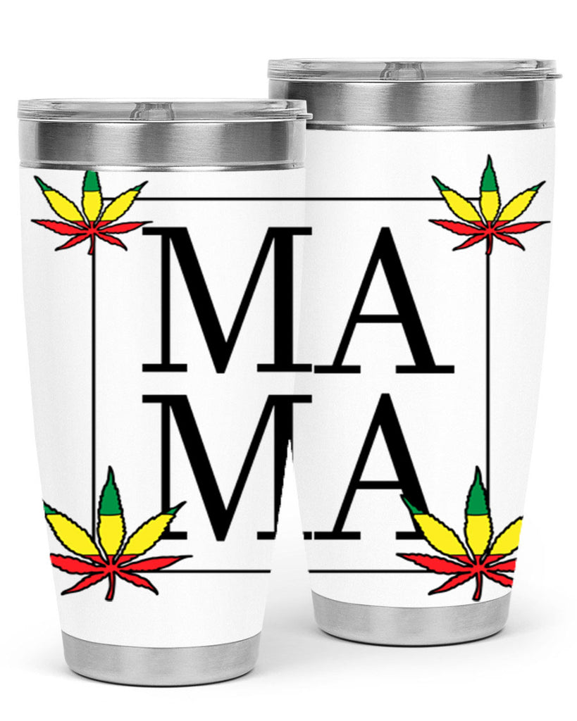 mama weed 197#- marijuana- Tumbler