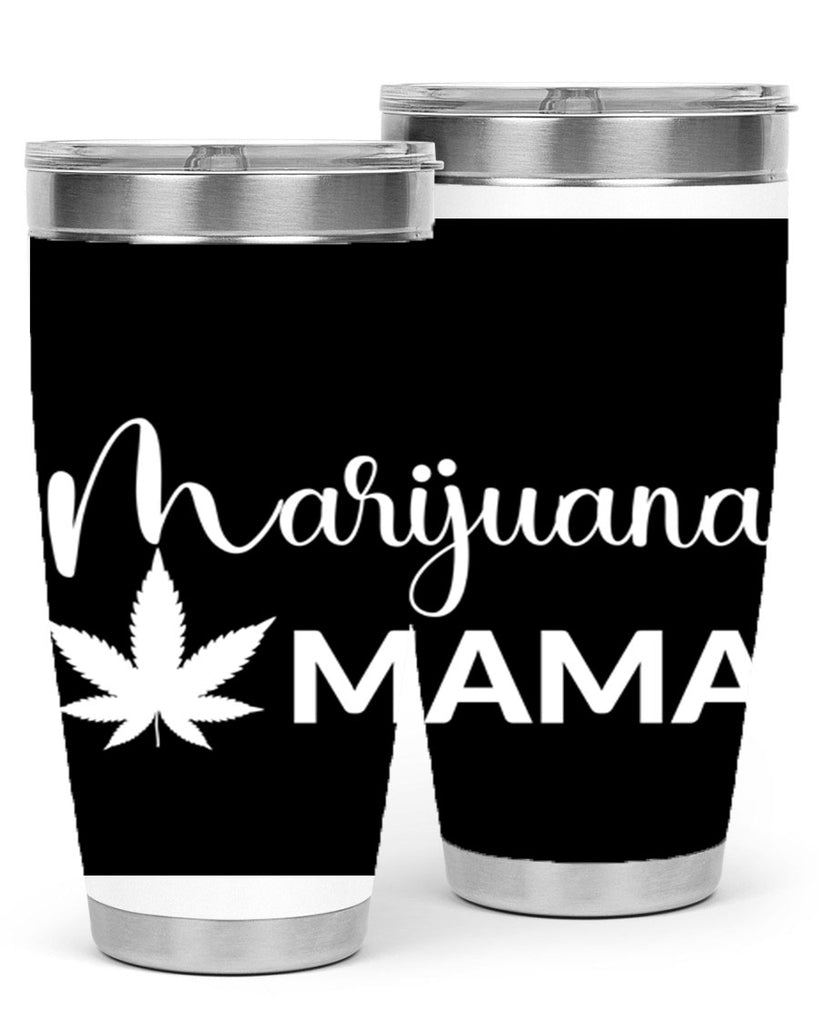 marijuana mama 202#- marijuana- Tumbler