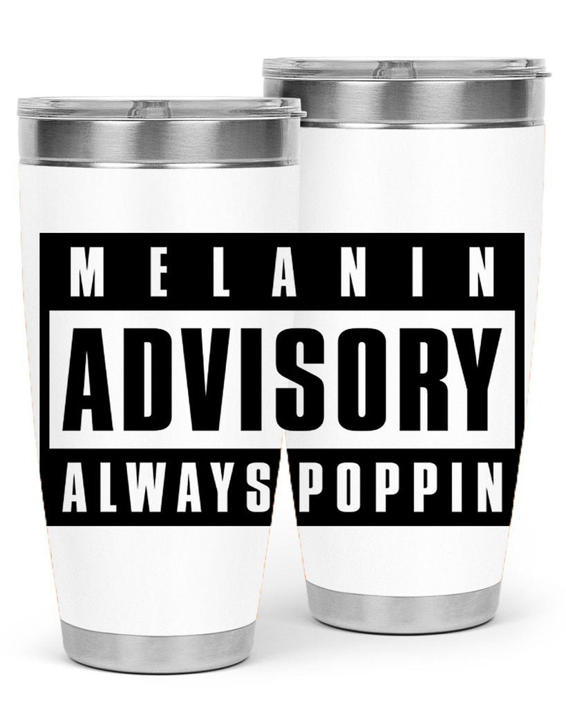 melanin advisory 80#- black words phrases- Cotton Tank