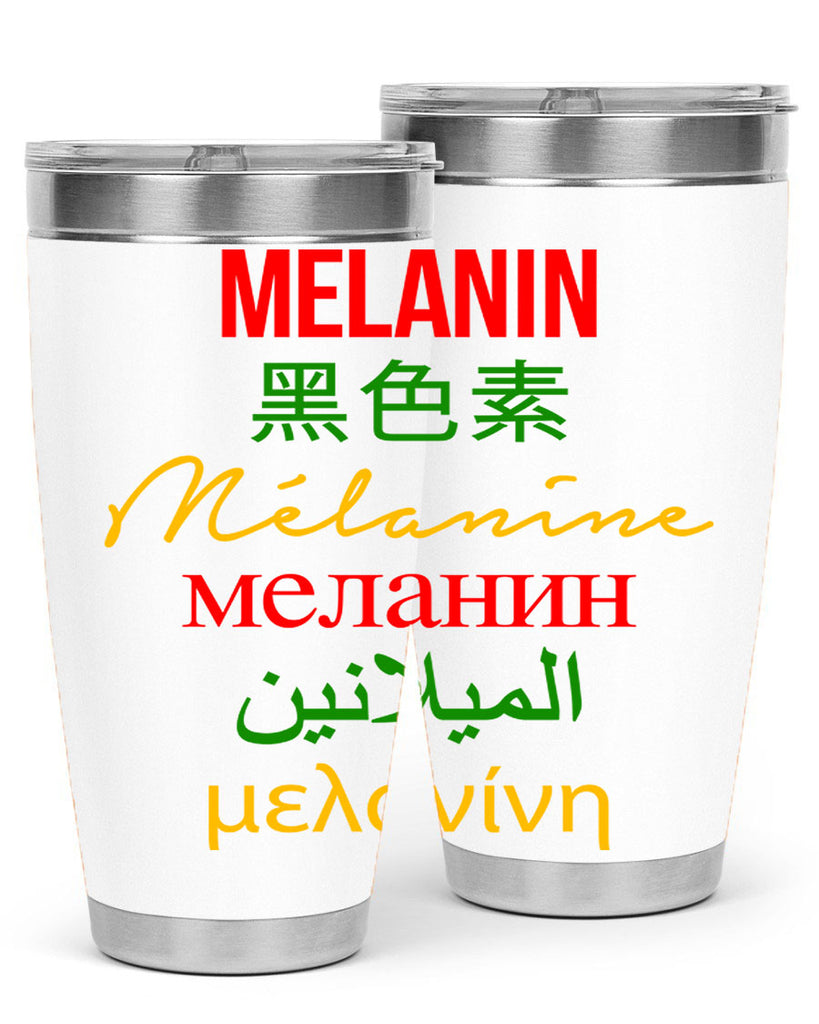 melanin multilingual 88#- black words phrases- Cotton Tank