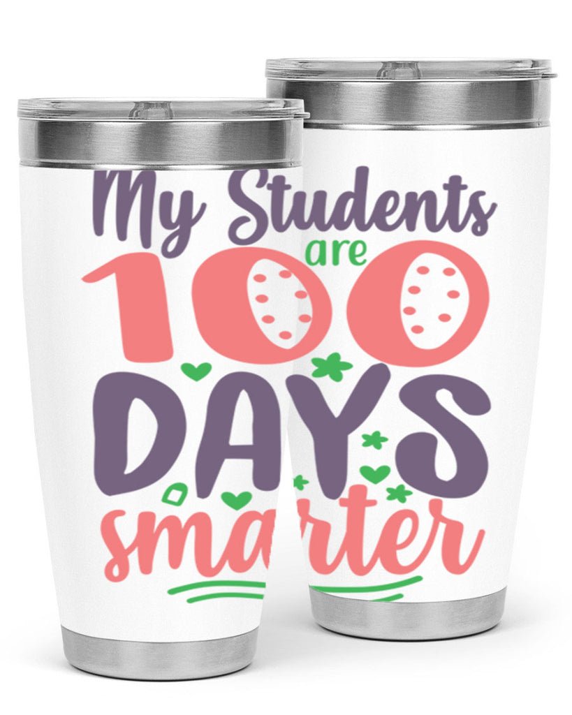 my student are 100 days 14#- 100 days of school- Tumbler