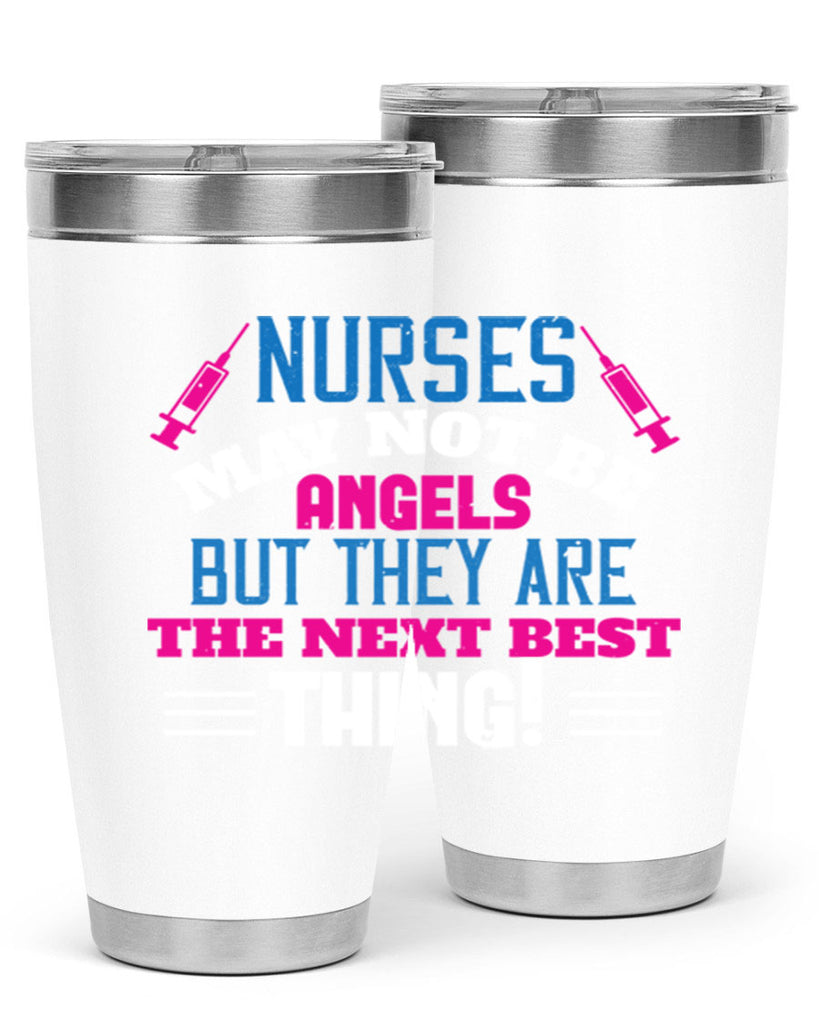 nurse may not be angels Style 279#- nurse- tumbler