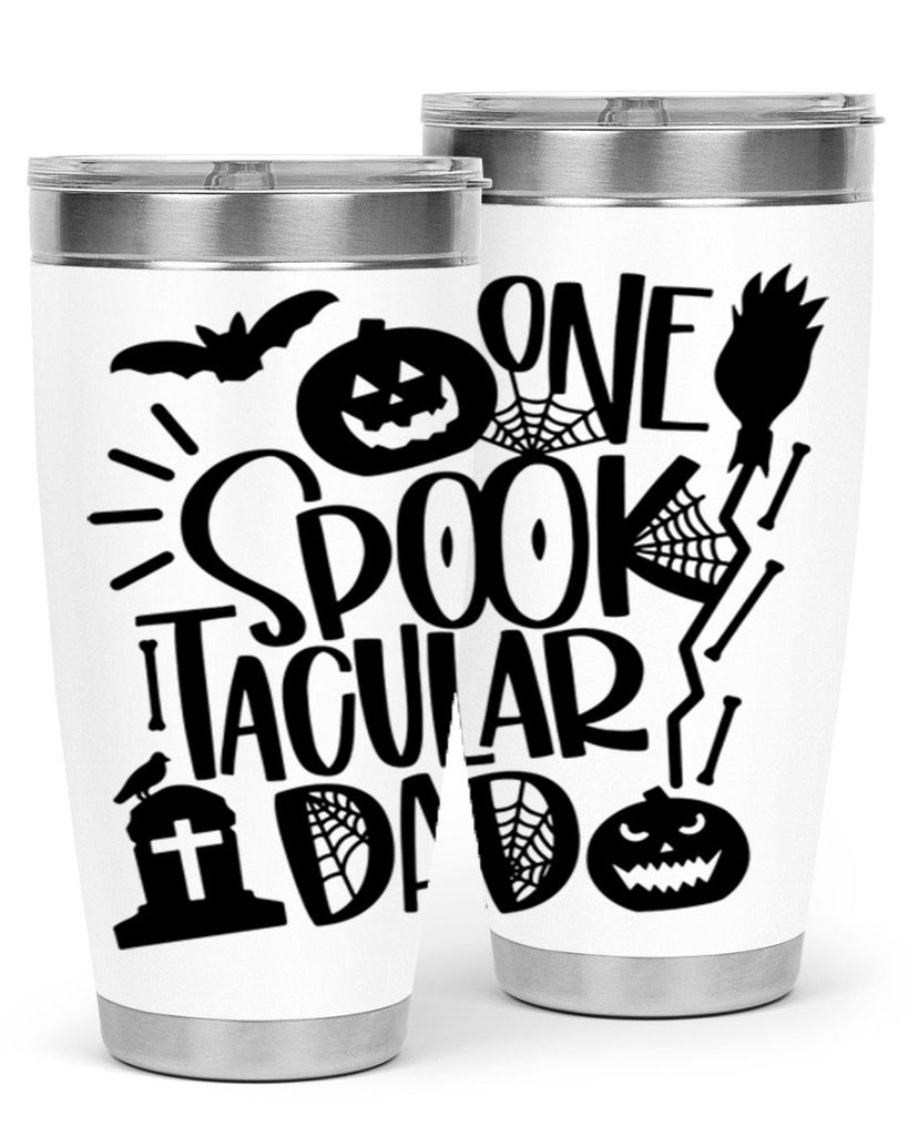 one spooktacular dad 37#- halloween- Tumbler