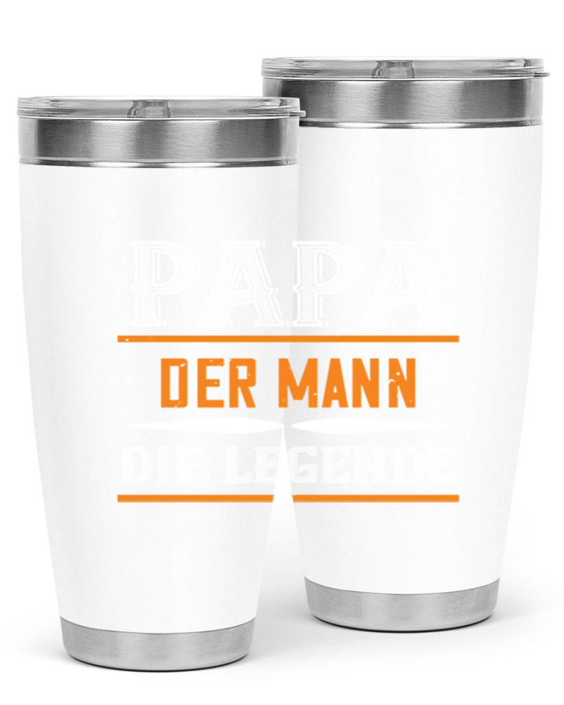 papa der mann die legende 21#- grandpa - papa- Tumbler