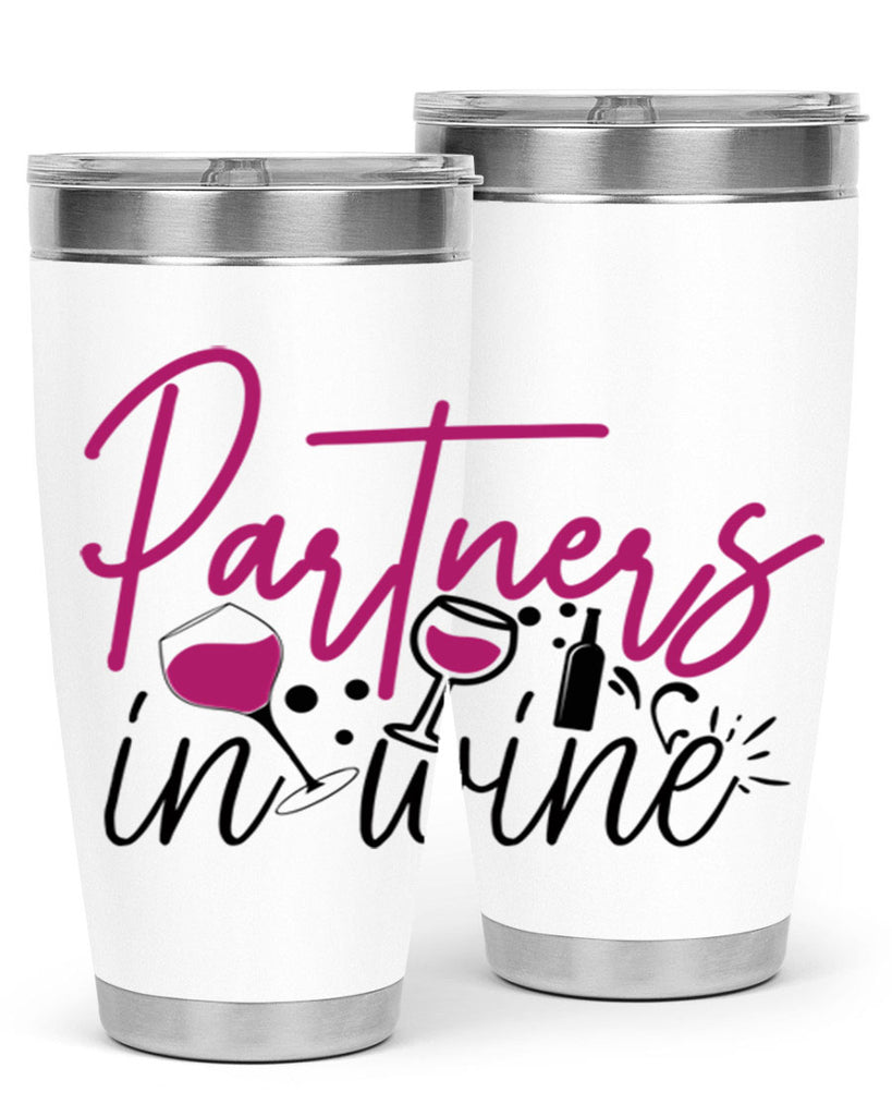 partners in wine 177#- wine- Tumbler