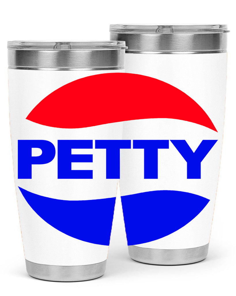 petty  pepsi 54#- black words phrases- Cotton Tank