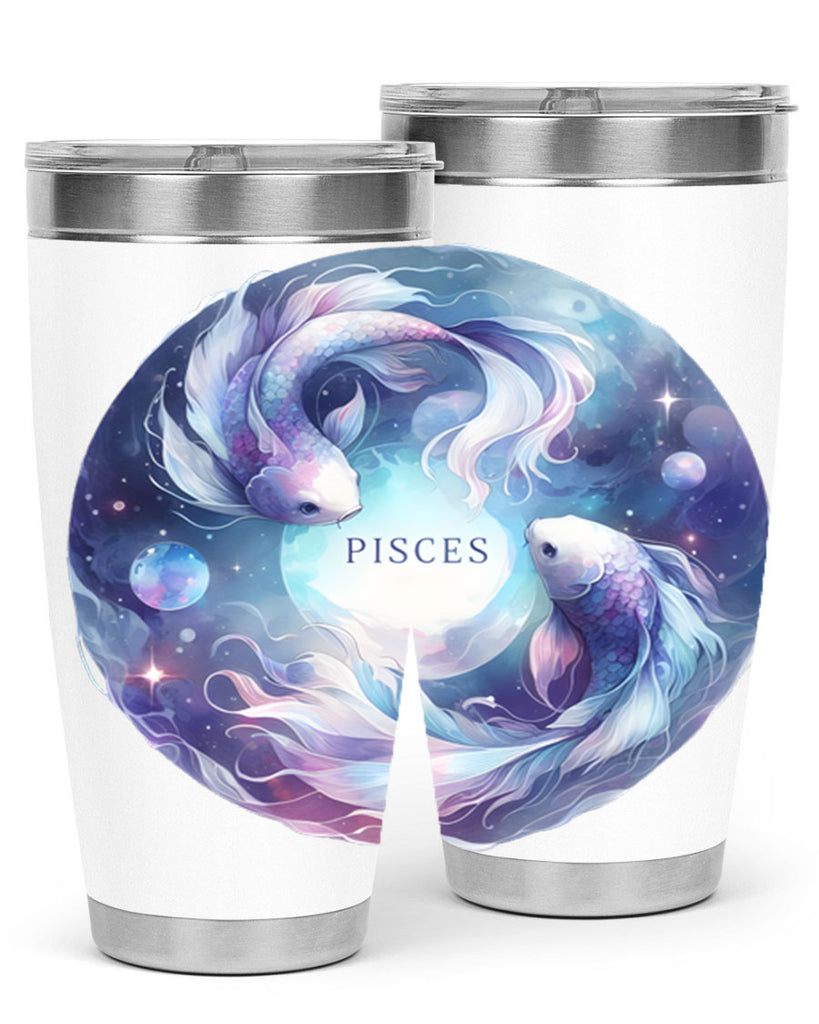 pisces 348#- zodiac- Tumbler