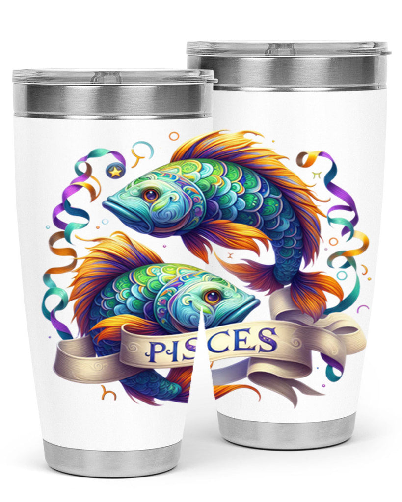 pisces 361#- zodiac- Tumbler