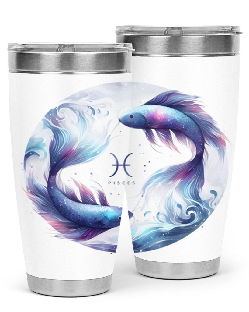 pisces 362#- zodiac- Tumbler