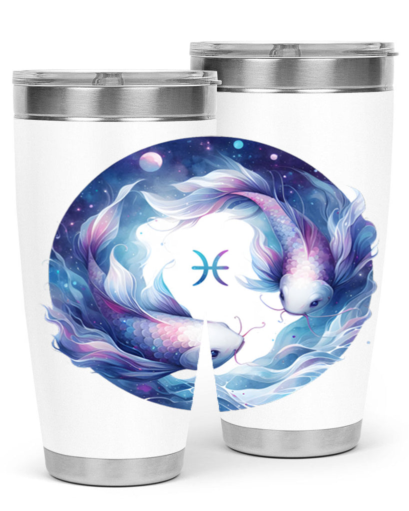 pisces 363#- zodiac- Tumbler