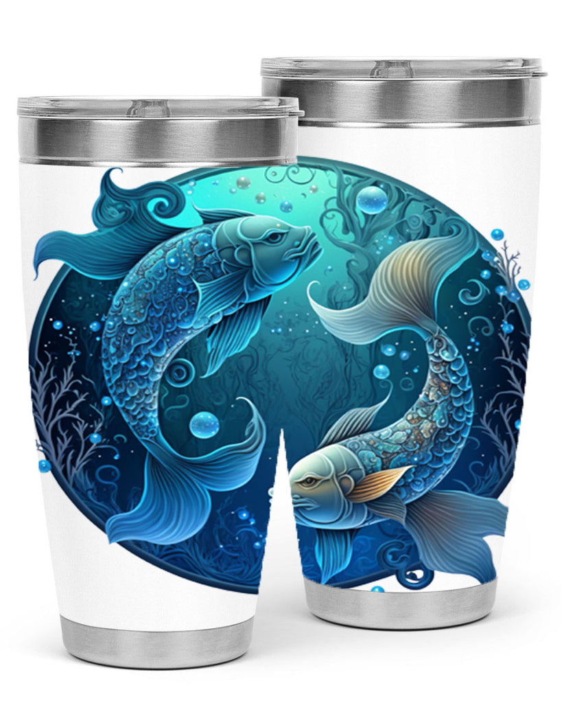 pisces 364#- zodiac- Tumbler