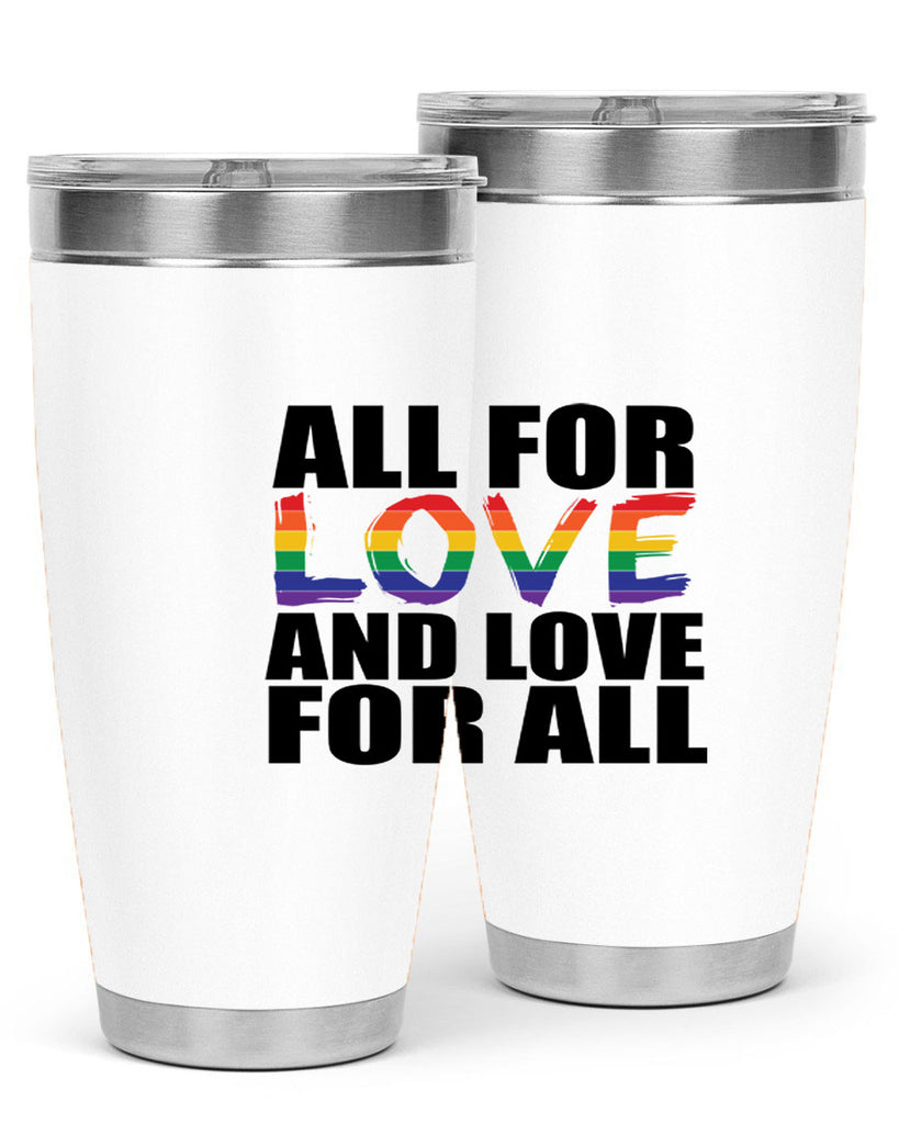 pride love for all 65#- lgbt- Tumbler