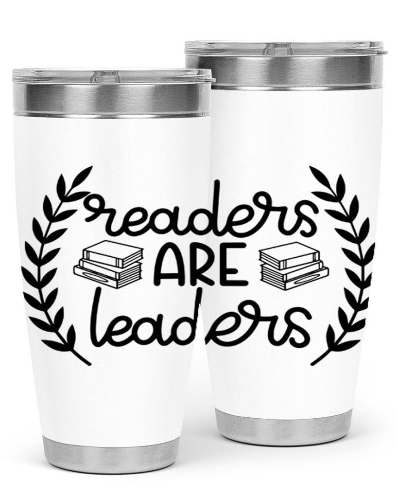 readers are leaders 33#- reading- Tumbler