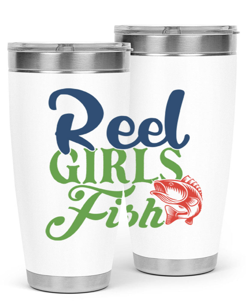 reel girls fish 199#- fishing- Tumbler