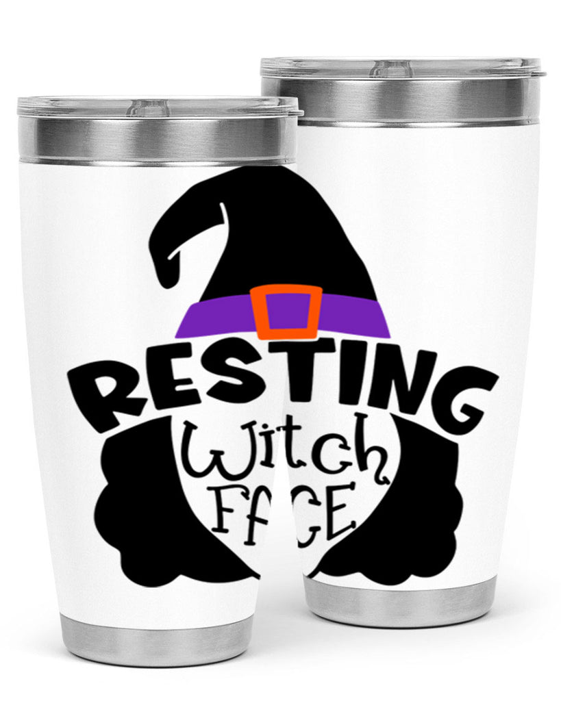 resting witch face 28#- halloween- Tumbler