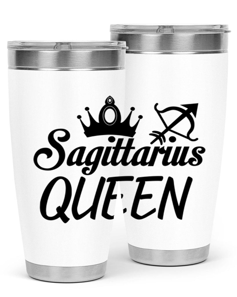 sagittarius queen 412#- zodiac- Tumbler
