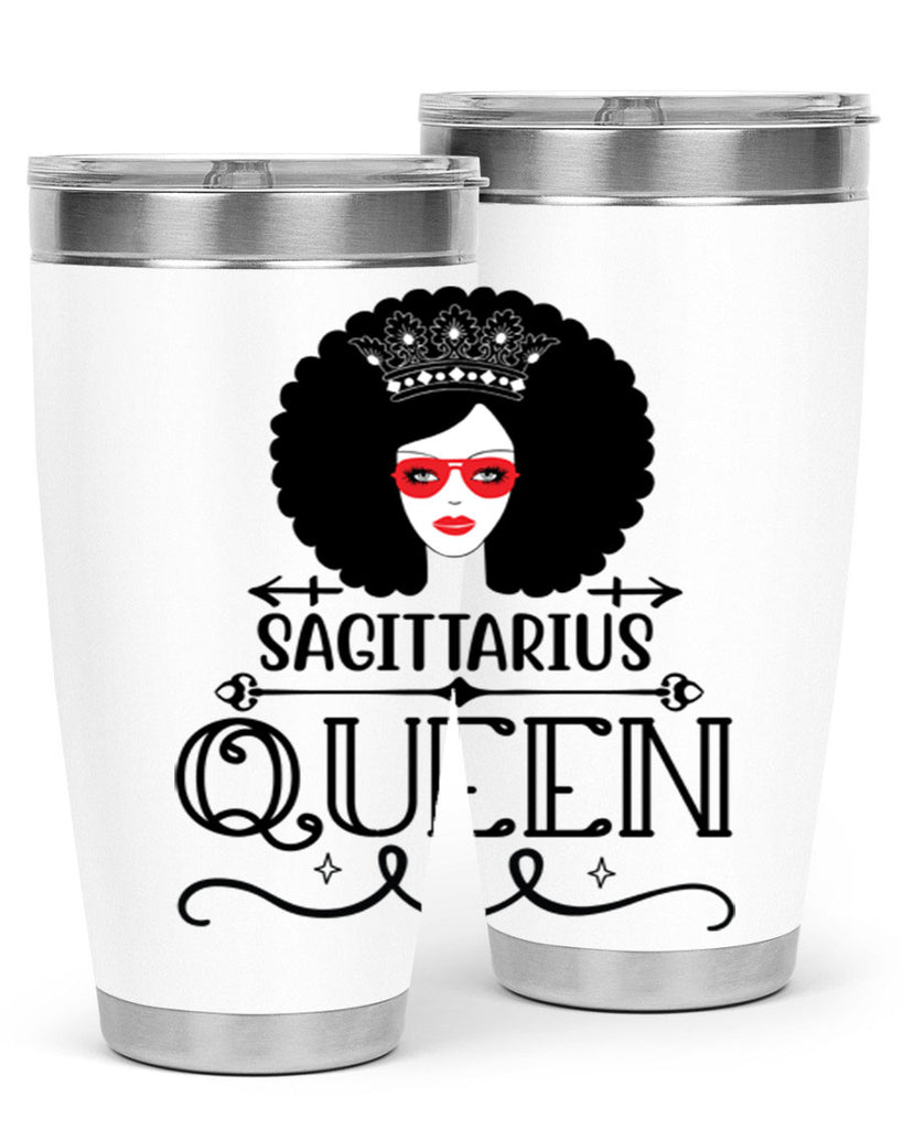 sagittarius queen 414#- zodiac- Tumbler