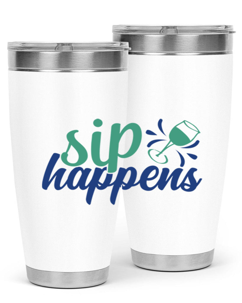 sip happens 165#- wine- Tumbler